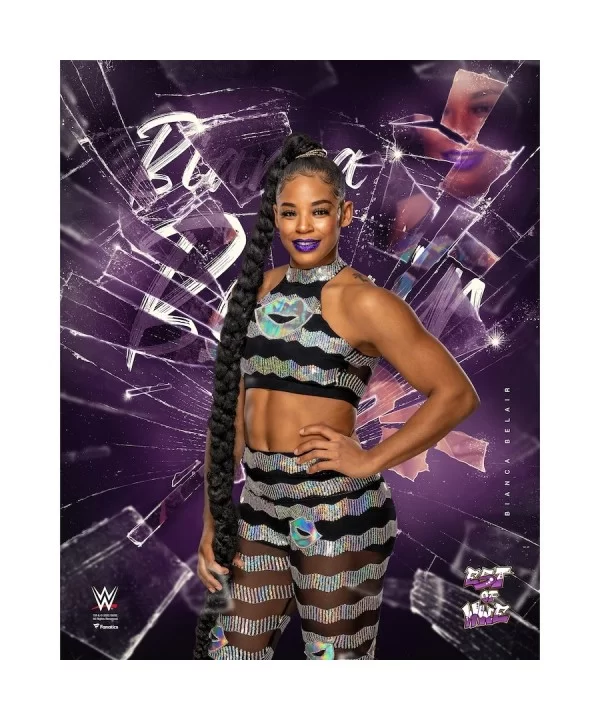 Bianca Belair Unsigned 16" x 20" Shattered Photograph $7.60 Collectibles