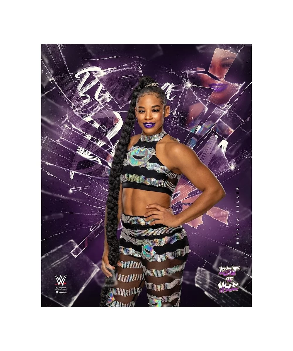 Bianca Belair Unsigned 16" x 20" Shattered Photograph $7.60 Collectibles