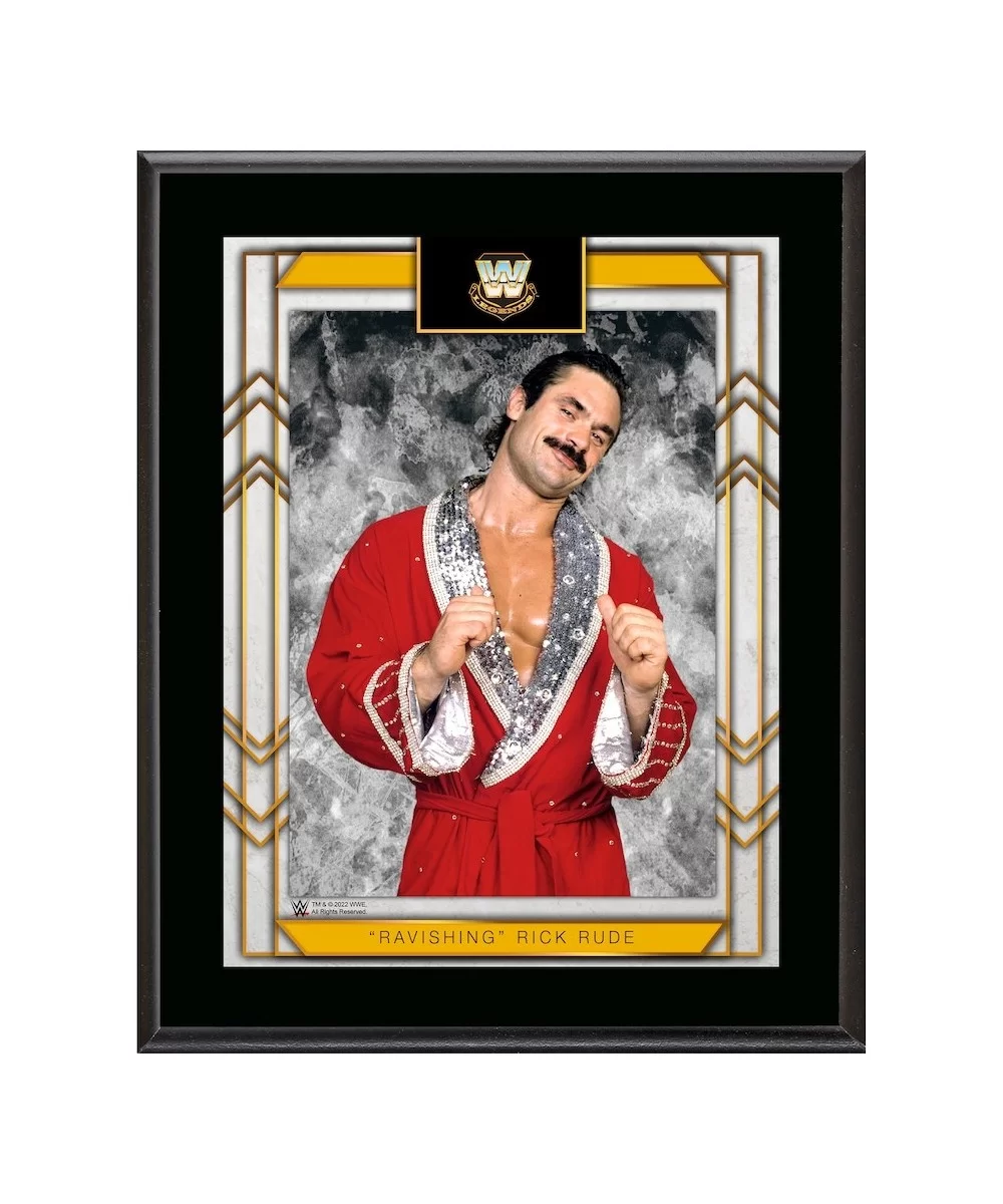 "Ravishing" Rick Rude WWE Framed 10.5" x 13" Sublimated Plaque $10.56 Collectibles