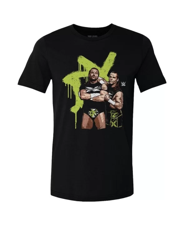 Men's Black D-Generation X Pose T-Shirt $9.84 T-Shirts