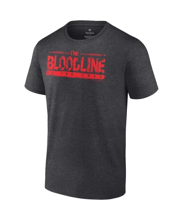 Men's Fanatics Branded Charcoal The Bloodline We The Ones Logo T-Shirt $10.56 T-Shirts