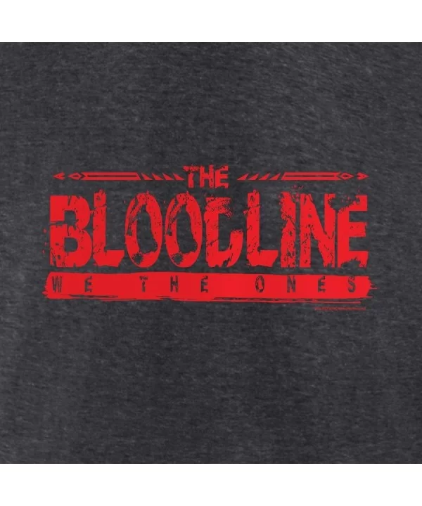 Men's Fanatics Branded Charcoal The Bloodline We The Ones Logo T-Shirt $10.56 T-Shirts