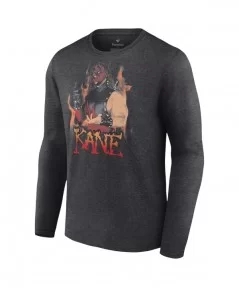 Men's Fanatics Branded Charcoal Kane Old School Long Sleeve T-Shirt $12.32 T-Shirts