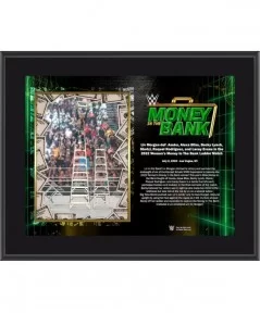 Liv Morgan Framed 10.5" x 13" 2022 Money in the Bank Sublimated Plaque $8.40 Home & Office