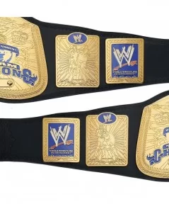 WWE SmackDown Ruthless Aggression Tag Team Championship Replica Title Belt $141.04 Collectibles