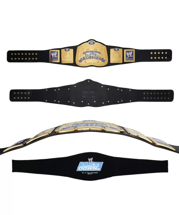 WWE SmackDown Ruthless Aggression Tag Team Championship Replica Title Belt $141.04 Collectibles