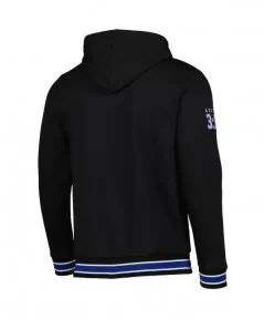 Men's Black "Stone Cold" Steve Austin Chenille Logo Pullover Hoodie $18.92 Apparel