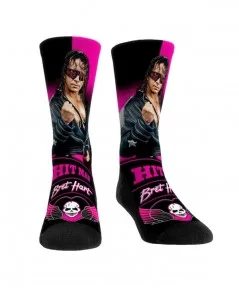 Unisex Rock Em Socks Bret Hart Stare Down Crew Socks $3.60 Apparel