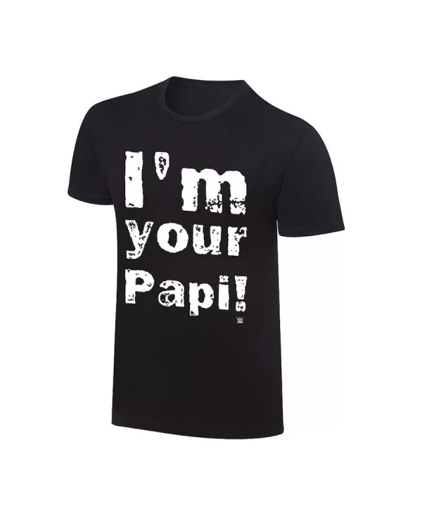 Men's Black Eddie Guerrero I'm Your Papi! T-Shirt $8.40 T-Shirts