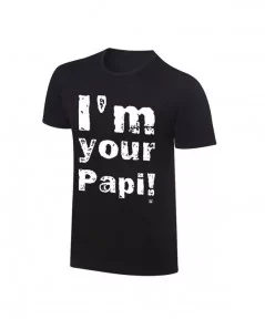 Men's Black Eddie Guerrero I'm Your Papi! T-Shirt $8.40 T-Shirts