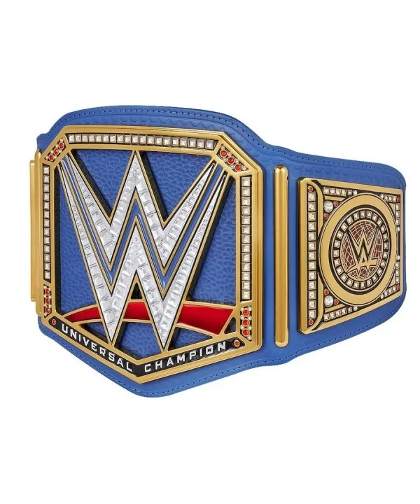 Blue Universal Championship Kids Replica Title Belt $68.00 Title Belts