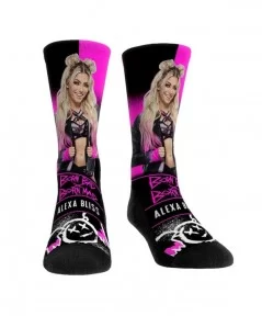 Unisex Rock Em Socks Alexa Bliss Stare Down Crew Socks $4.56 Apparel