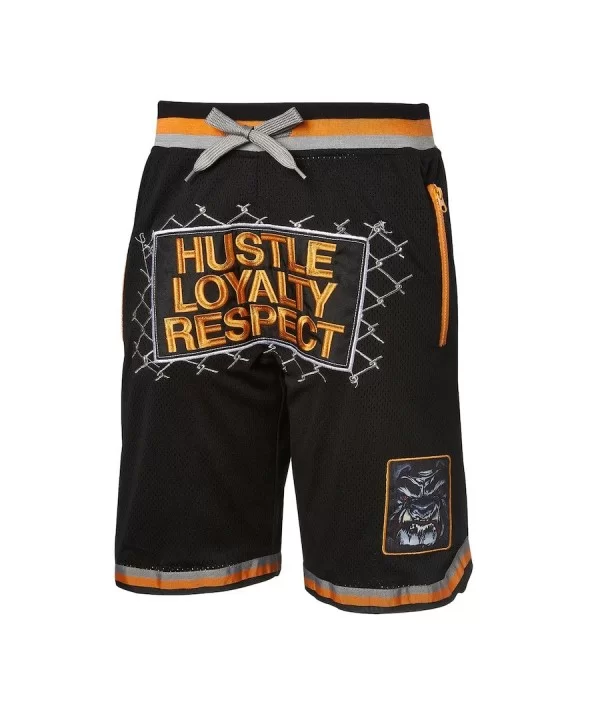 Men's Black John Cena Beware of the Dog Shorts $11.76 Apparel