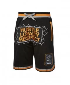 Men's Black John Cena Beware of the Dog Shorts $11.76 Apparel