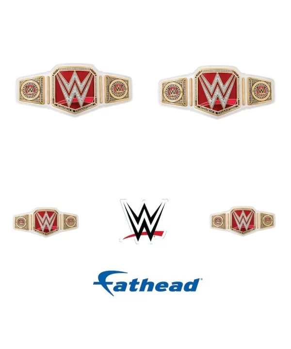 Fathead WWE RAW Women's Championship Belt Five-Piece Removable Mini Decal Set $7.44 Home & Office