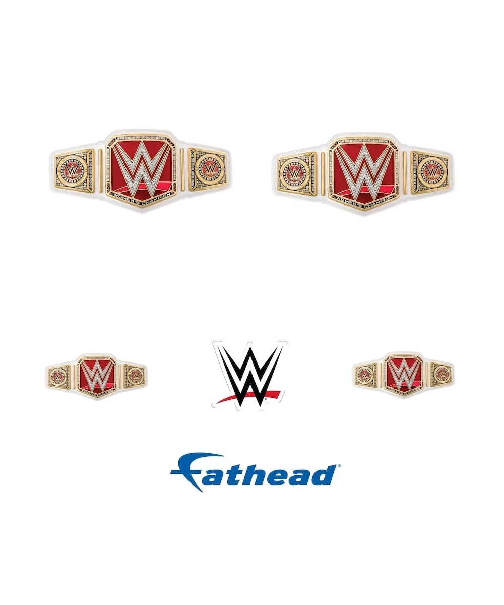 Fathead WWE RAW Women's Championship Belt Five-Piece Removable Mini Decal Set $7.44 Home & Office