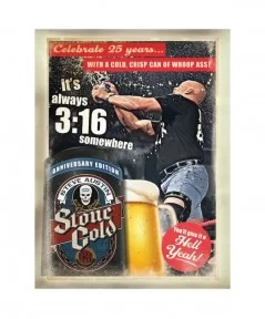 Fathead "Stone Cold" Steve Austin Cold One Removable Superstar Mural Decal $19.20 Home & Office