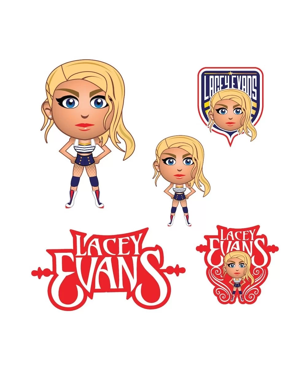 Fathead Lacey Evans Five-Piece Removable Mini Decal Set $7.68 Home & Office