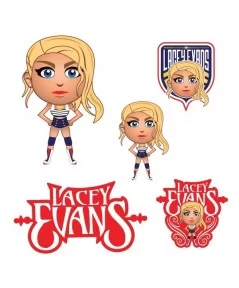 Fathead Lacey Evans Five-Piece Removable Mini Decal Set $7.68 Home & Office