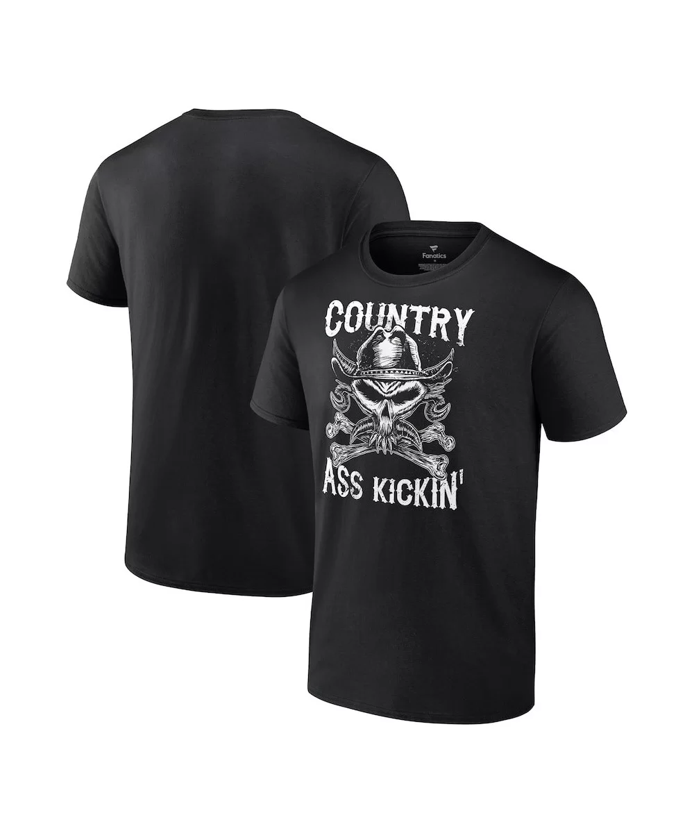 Men's Black Brock Lesnar Country Ass Kickin' T-Shirt $9.84 T-Shirts