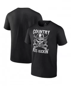 Men's Black Brock Lesnar Country Ass Kickin' T-Shirt $9.84 T-Shirts