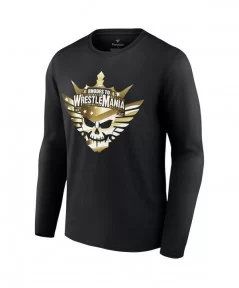 Men's Fanatics Branded Black Cody Rhodes Rhodes to WrestleMania Long Sleeve T-Shirt $11.20 T-Shirts