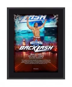 Madcap Moss 10.5" x 13" WrestleMania Backlash Sublimated Plaque $10.32 Home & Office