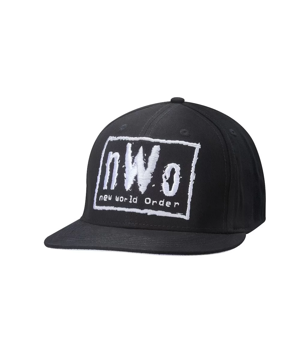 Men's Black nWo 4 Life Legends Snapback Hat $8.00 Apparel