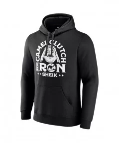 Men's Fanatics Branded Black The Iron Sheik Camel Clutch Illustrated Pullover Hoodie $14.00 Apparel