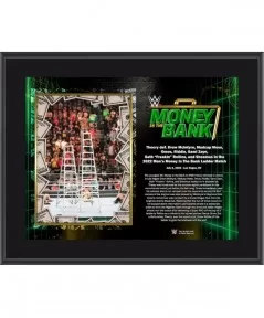 Theory Framed 10.5" x 13" 2022 Money in the Bank Sublimated Plaque $11.76 Collectibles