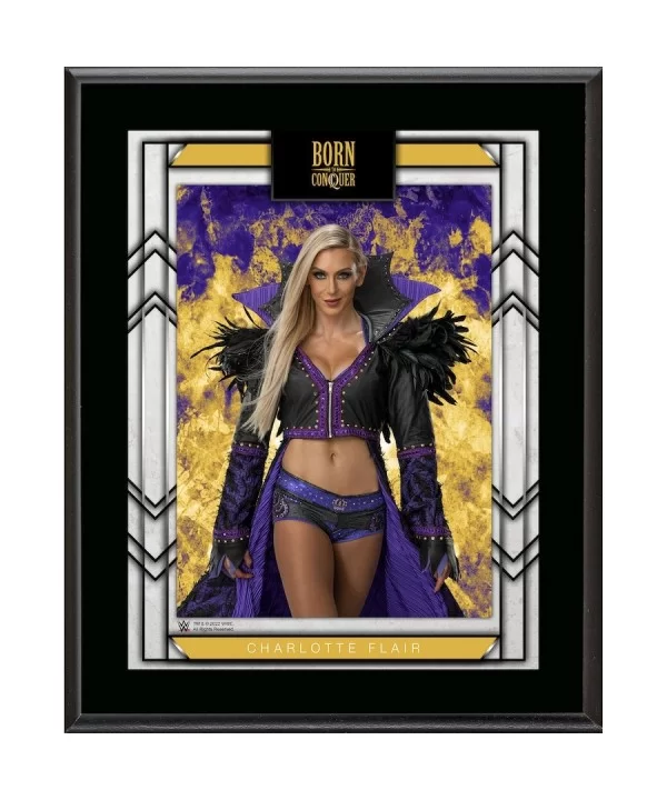 Charlotte Flair 10.5" x 13" Sublimated Plaque $10.08 Collectibles