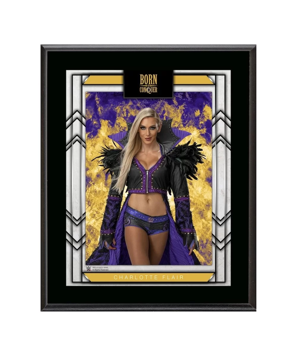 Charlotte Flair 10.5" x 13" Sublimated Plaque $10.08 Collectibles