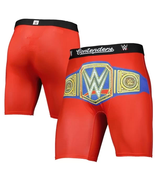 Men's Red Universal Championship Contenders Boxer Briefs $6.60 Apparel